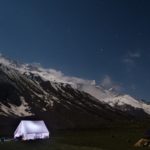 Night was the only time, when sky used to open up [Lamkhaga pass trek expedition 2015]
