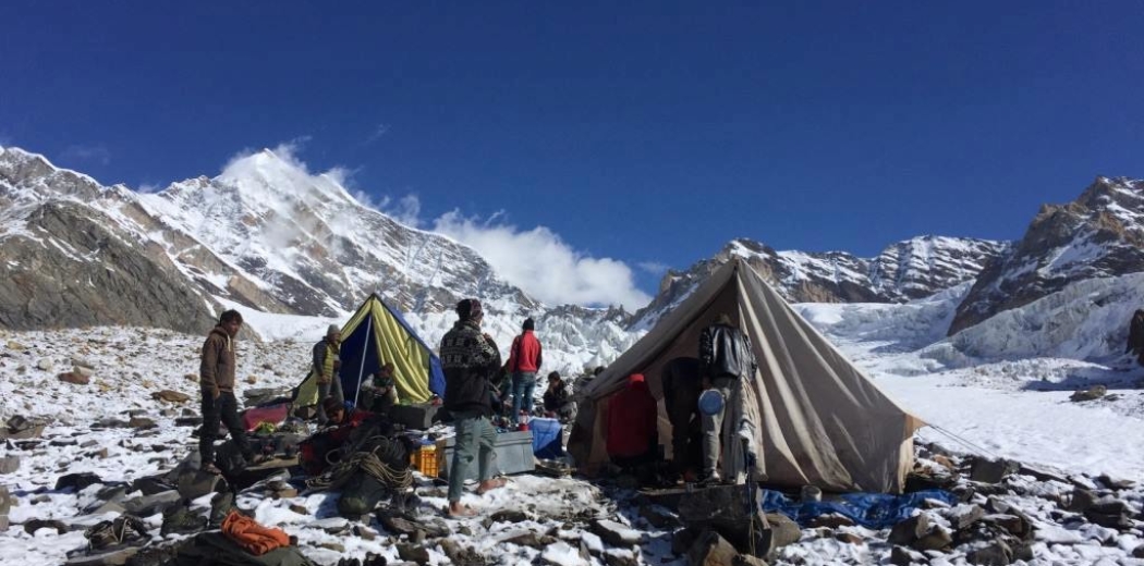 The day after Auden's Col on khatling glacier[Three passes trek : Audens-Mayali-Patangini Dhar]