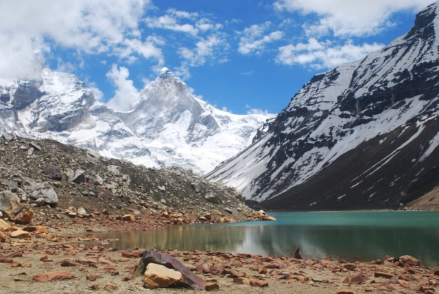 Kedartal and ThalyaSagar. Gangotri National Park.[Three passes trek : Audens-Mayali-Patangini Dhar]