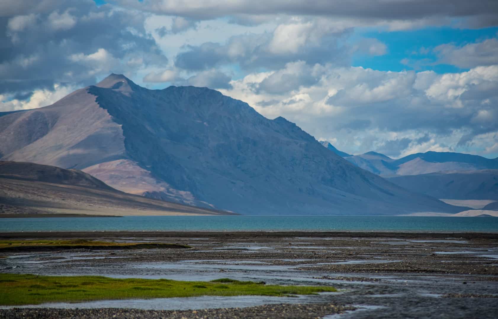 Tso Moriri Lake panorama