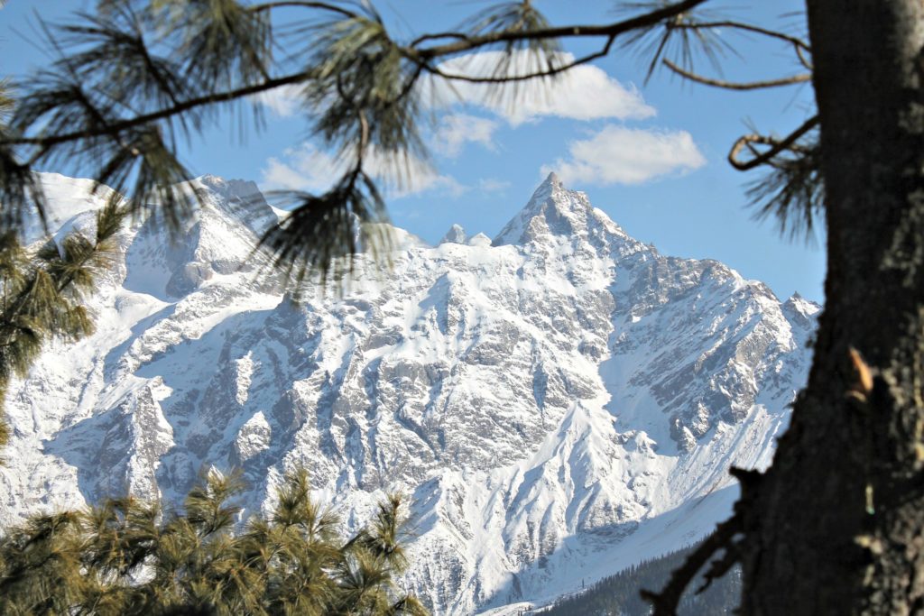 Raldang mountain and peak