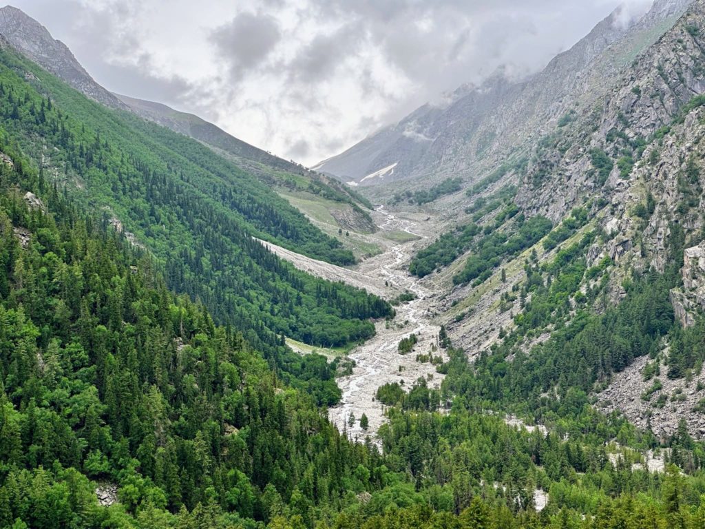 A left side tributary of Baspa river of Kinnaur