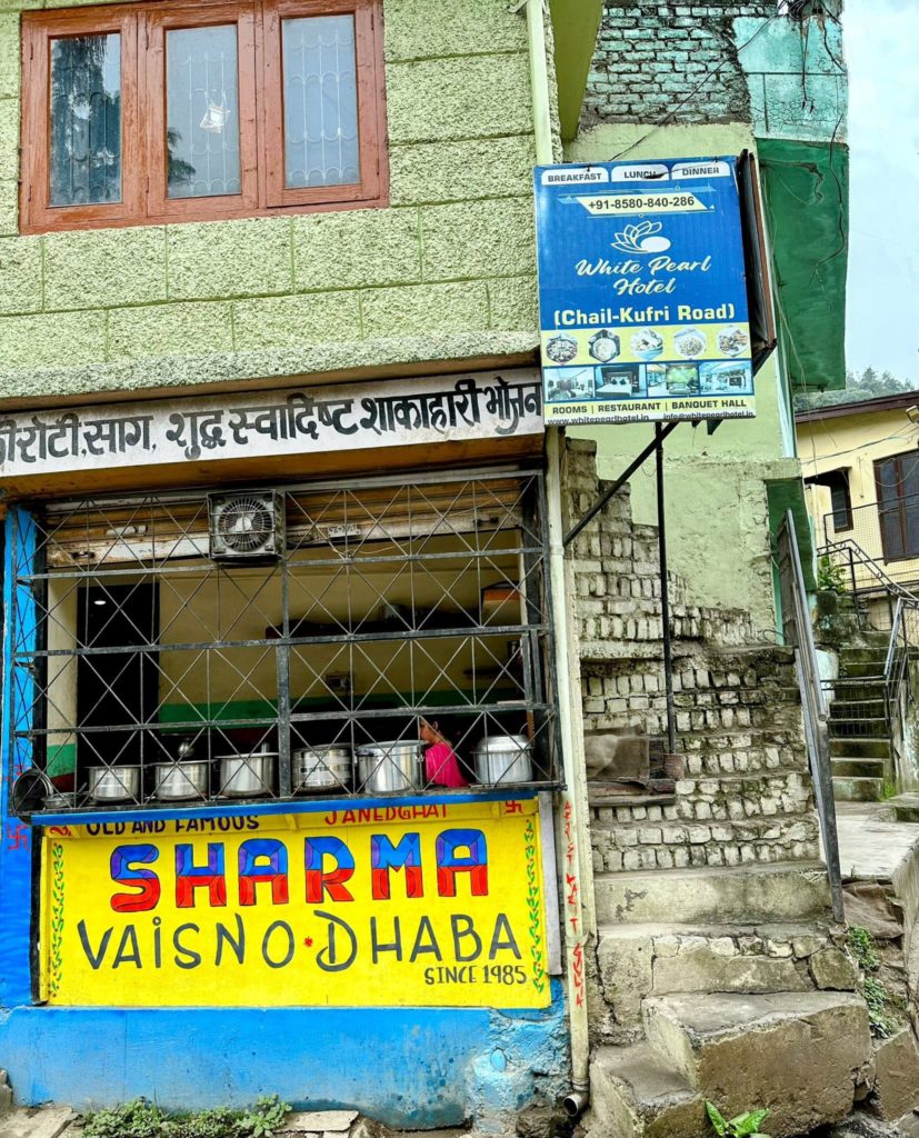 Sumptuous lunch at this unassuming dhaba in Chail, Shimla