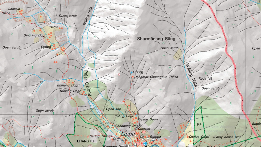 Lippa Survey of India map - Part 2