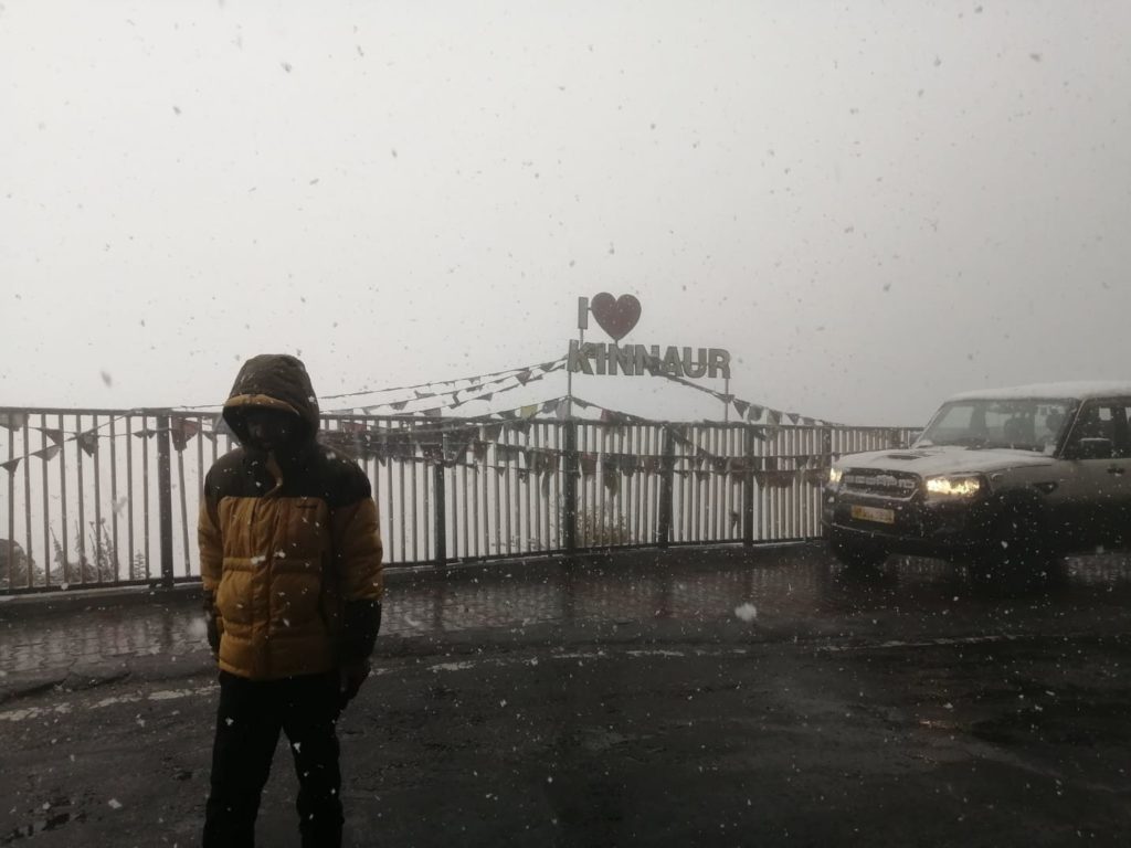 I heart Kinnaur point at Rolla Dokhang.