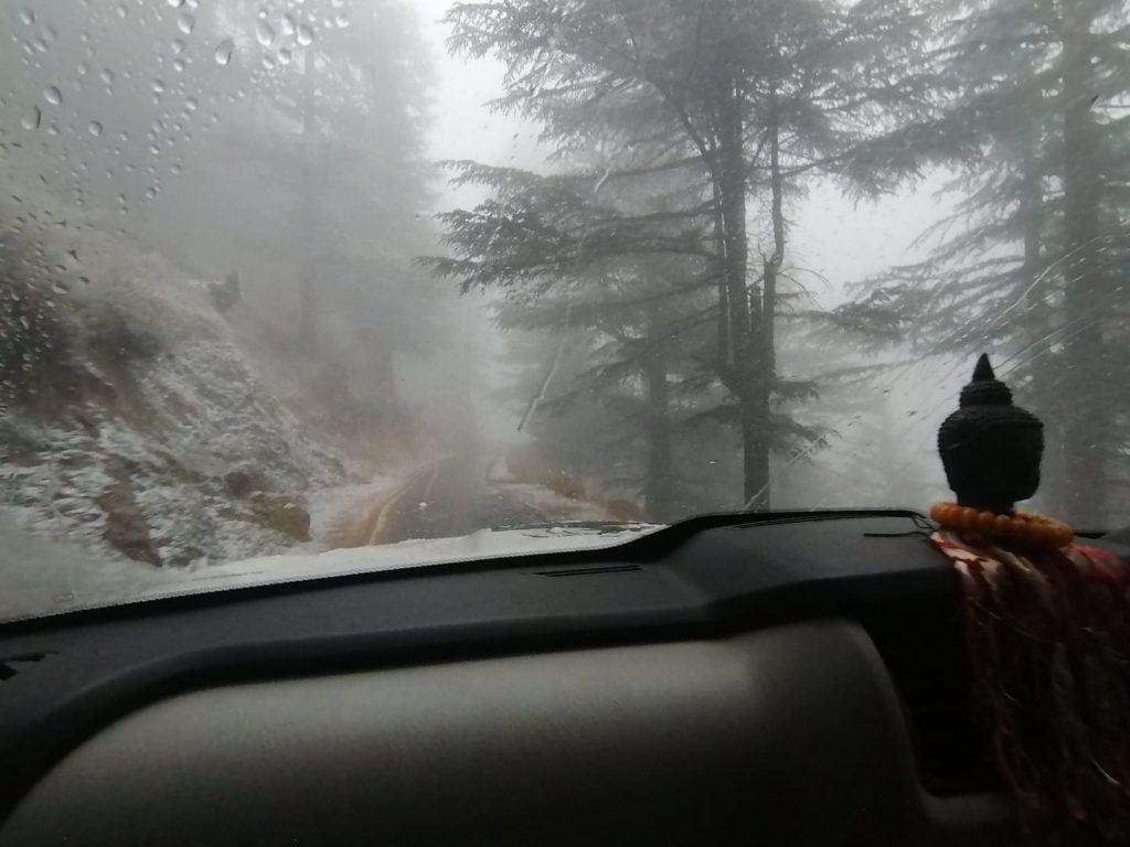 Kalpa-Roghi road