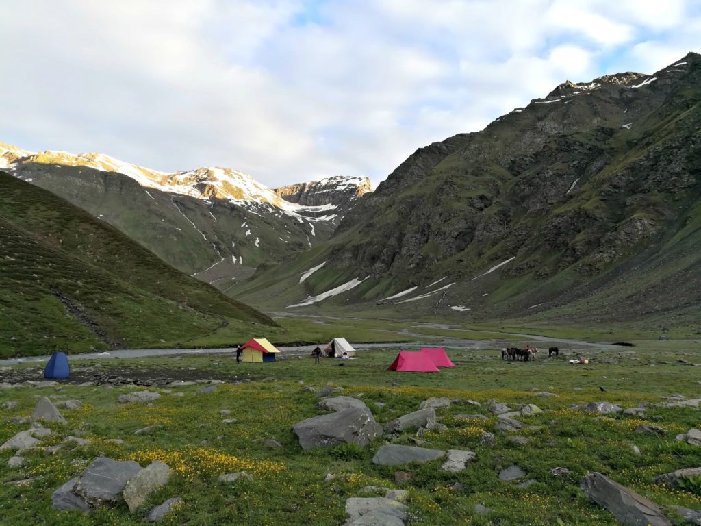 Bhabha Pass Trek , Bhabha Valley To Pin Valley , Himachal Pradesh