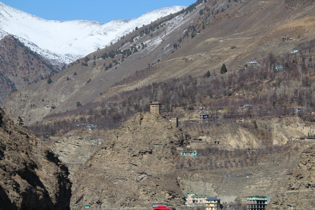 Moorang fort of Tidong valley in Kinnaur