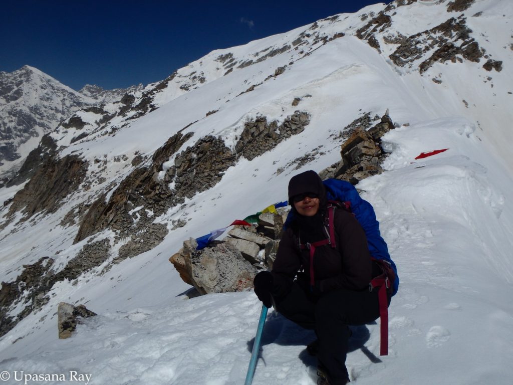 Lamkhaga pass top