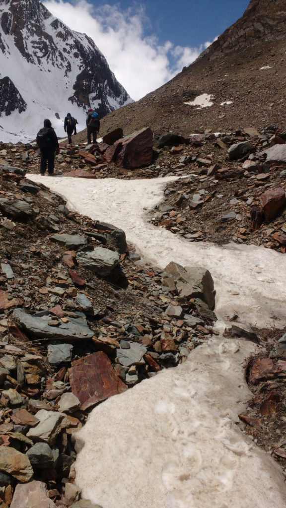 Lamkhaga base camp