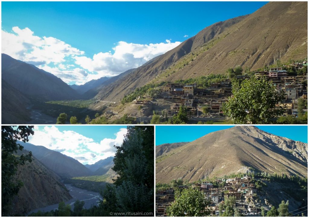 Rushkalang, Giabong and Sunnam villages of Ropa valley of Kinnaur